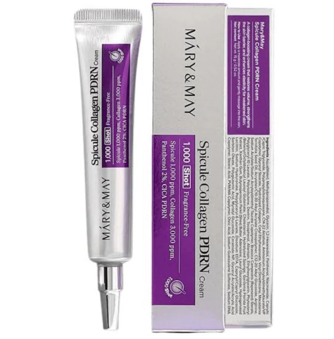 MARY&MAY Spicule Collagen PDRN 1000 Shot 15g